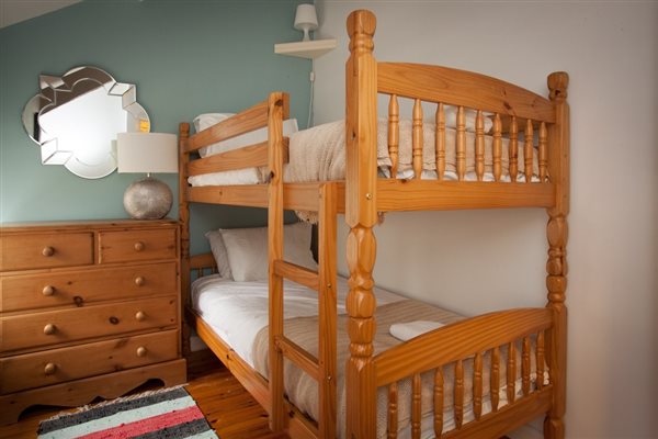 old cart house treberfedd bedroom